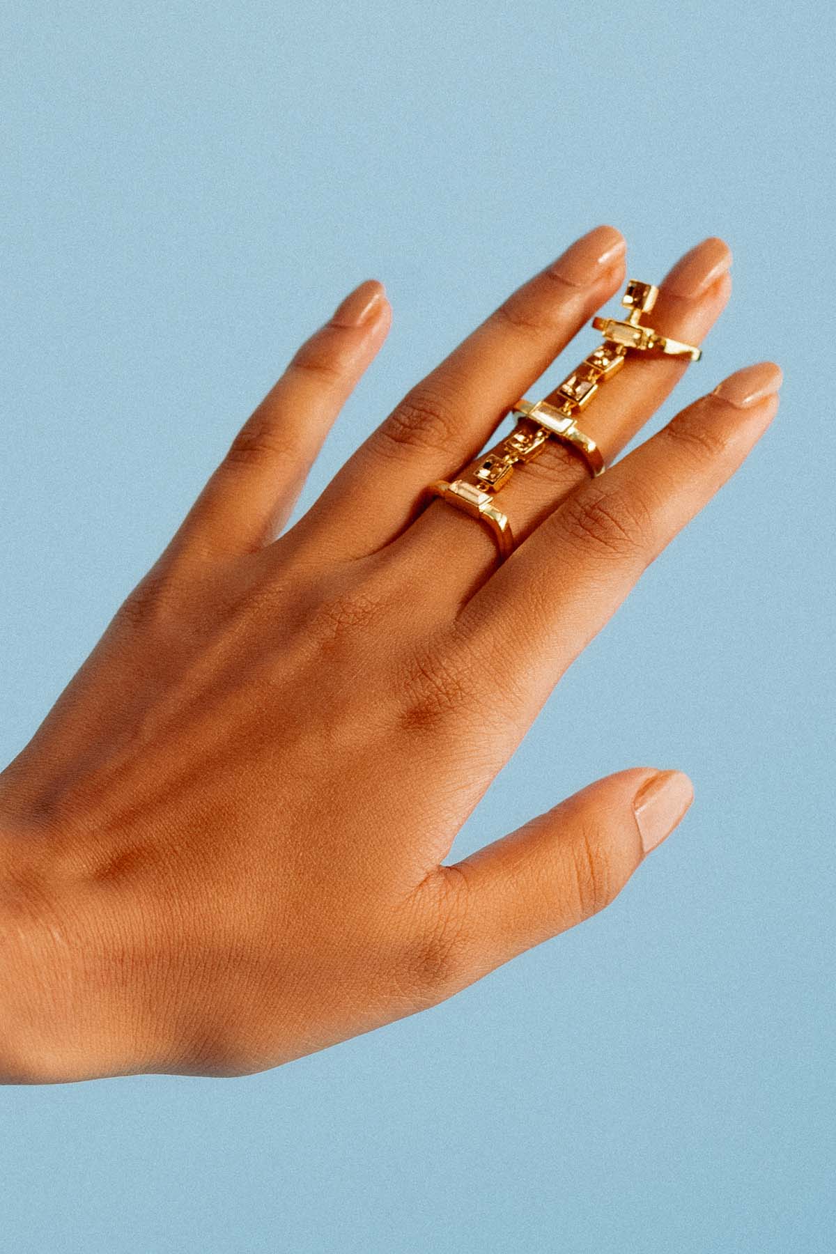 Buy Cushion Cut Stones Ring For Women Online at ScrollnShops